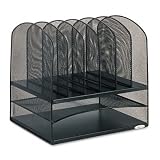 SAF3255BL - Mesh Desk Organizer