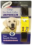 Pet Tag Classic No Bark Collar - Yellow - Large
