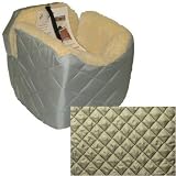 Lookout I Dog Car Seat (Quilted Tan, Original size 16 in.)