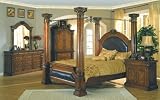 5PC Montecito Collection Cal. King Size Bed Bedroom Set