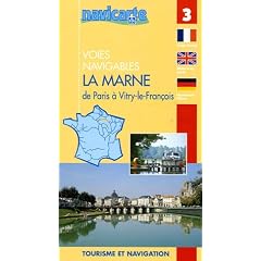 Carte marine : La Marne de Paris � Vitry