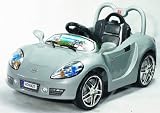 Andrew James Ride on Electric Sports Car in Silver With Remote Control