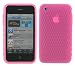 Apple iPhone 3G Pink Silicone Skin Case Cover with Screen Protector (Not Compatible wth 1st Generation iPhone)