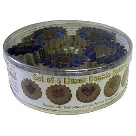 Kaiser Bakeware Linzer Cookie Cutter Set by Kaiser