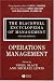 The Blackwell Encyclopedia of Management, Operations Management