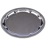 New Sterlingcraft Oval Serving Tray Special Sterlingcraft Finish Never Need ....