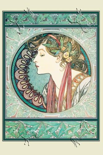 Canvas Print, Woman's Profile - 28 x 42