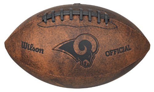 NFL St. Louis Rams Wilson 9-Inch Throwback Football