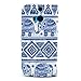 HTC One M8 Case, [Stand Feature] Apple HTC One M8 Case Wallet [Wallet S] Slim Wallet Card Slots Case with STAND Flip Cover for HTC One M8 (2014 Latest styles) - [Tribal Elephant] (Package includes: 1 X Screen Protector and 1X Stylus Pen image