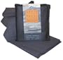 Aquis Adventure Microfiber Towel, Graphite, Large (19 x 39-Inches)