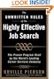 The Unwritten Rules of the Highly Effective Job Search: The Proven Program Used by the World’s Leading Career Services Company