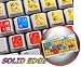 NEW SOLID EDGE KEYBOARD STICKERS FOR DESKTOP, LAPTOP AND NOTEBOOK