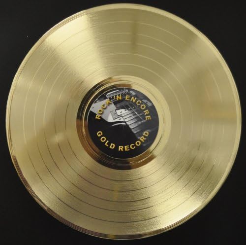 Le Reve Limited Edition Gold LP Record Display. Only 500 made. Limited quanities. FREE US SHIPPING