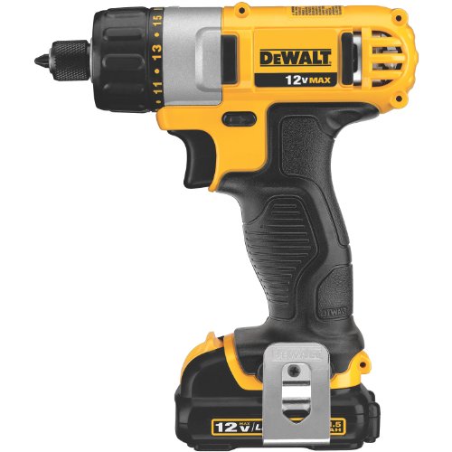 DEWALT DCK294L3 20-Volt MAX Li-Ion Hammer Drill 3.0 Ah/12-Volt MAX Screwdriver Combo Kit