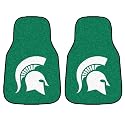 FANMATS 5271 Michigan State University Front Car Mat - 2 Piece
