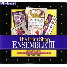 Printshop Deluxe - Broderbund - Cd Ensemble by Broderbund
