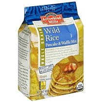 Arrowhead Mills Wild Rice Pancake/Waffle Mix Wheat-Free, 2-Pound Unit (Pack of 4)