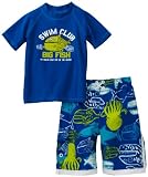 Osh Kosh Boys 2-7 Toddler Fish Rash Guard Set