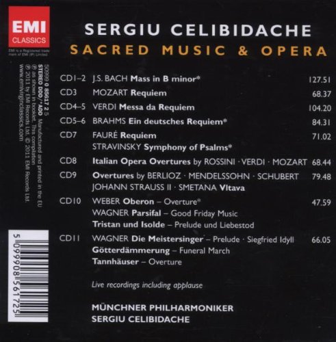 Image #2 of Celibidache 4 Sacred Music