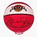 Michael Jordan Autographed Limited Edition Red Retirement Basketball from Upper Deck