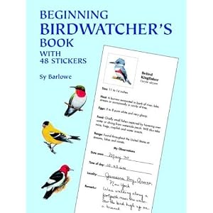 Beginning Birdwatcher's Book: With 48 Stickers by Sy Barlowe