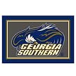 Georgia Southern University Rug - Gray/ Blue (Rectangle)