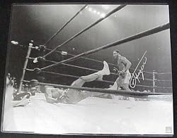 Joe Frazier Signed 16 X 20 Photo (Ali/Frazier I Knockdown Ii) - Boxing - Authentic Autographed