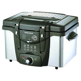 Morphy Richards 45075 Professional Stainless Steel 3-in-1 Basket Fryer