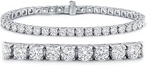 Ladies 4ct Diamond Tennis Bracelet