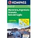 Kompass Karten, Maremma, Argentario, Grosseto, Isola del Giglio: Wander- und Bikekarte. Carta escursionistica, cicloturistica