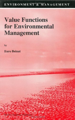 Value Functions for Environmental Management (Environment & Management)