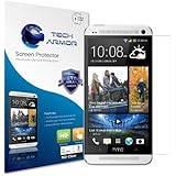 Tech Armor HTC One High Defintion (HD) Clear Screen Protectors -- Maximum Clarity and Touchscreen Accuracy [3-Pack] Lifetime Warranty