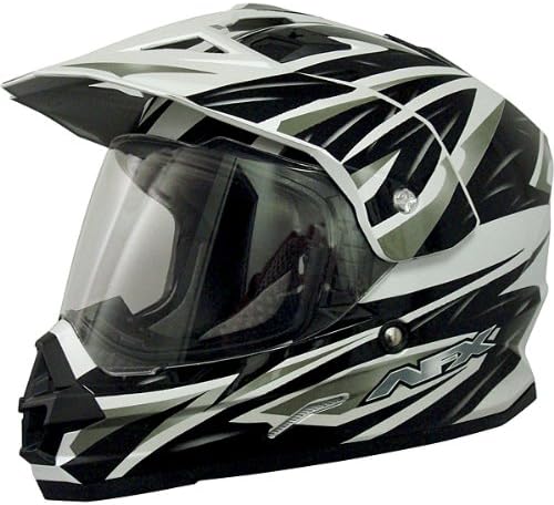 AFX FX-39DS Dual Sport Strike Full-face Street Helmet Black 2XL