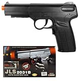 JLS2031B AUTO ELECTRIC AIRSOFT GUN W/MOTOR DRIVEN BLOWBACK, HOP UP SYSTEM FOR MORE ACCURACY, SEMI & CONSECUTIVE SHOOT 1/1 SCALE FPS115