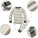 Children Pajamas Striped Cotton Clothing For Boys Set Size 2T-7