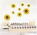 1 PCS Removable 3D Sunflower Wall Sticker Home Decor Room Decals Stickers 20CM /25CM/30CM/40CM (20cm)