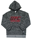 UFC Twisted Zip Hoodie Black Sweatshirt Hoody