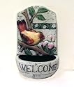 8 inch High Ceramic Bird Feeder