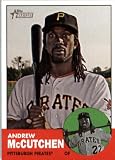 2012 Topps Heritage 87 Andrew McCutchen - Pittsburgh Pirates (ENCASED MLB Trading Card)