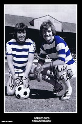 Bowles & Marsh signed QPR autograph print - HALF PRICE