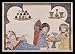Arab painters around 1275 (The Banquet of the doctors of the al-Mukhtar ibn al-Hasan ibn Butlan, scene: The doctor is a waking tafelnde company in his home) Framed Art Poster Print - 11 X 17