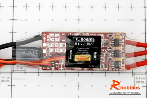 Turborix Advance 40A Brushless Motor ESC Electronic Speed Controller Turborix Advance 40A Brushless Motor ESC Electronic Speed Controller