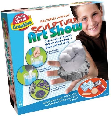 Small World Toys Creative - Sculpture Art Show Art &amp; Craft Kit by Orda USA