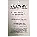Trident Comfort Bite Mouth Piece with Roof of Mouth Bridge and Rolled Edges (Black)