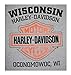 Harley-Davidson Men's Zippered Sweatshirt Jacket H-D Skull Hoodie 30296653 (2XL)