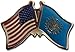 Flagline United Nations - Friendship Lapel Pin