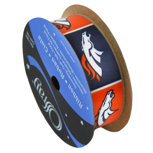 Offray NFL Denver Broncos Ribbon - 7/8
