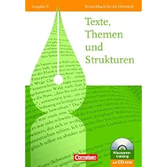 Texte, Themen und Strukturen. Schülerbuch mit CD-ROM. Ausgabe N