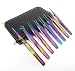 Set of 8 Piece Stainless Steel Multi Rainbow Color Eyelash ExtensionTweezers (A2Z)