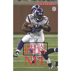 Official Playing Rules of the National Football League: Game Action Edition (Official Rules of the NFL)